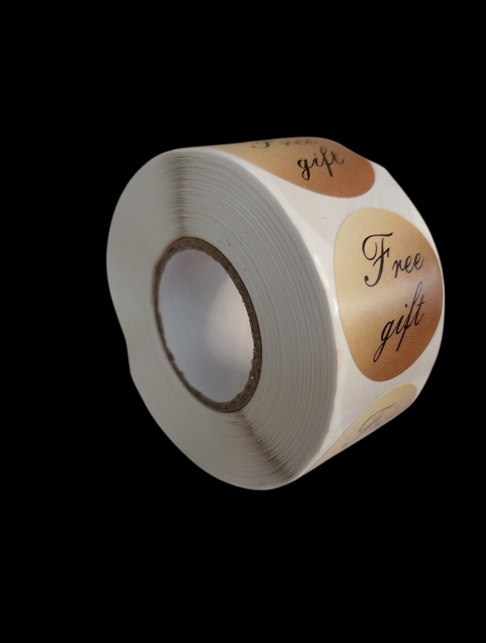 500ct. Gold "Free Gift" Round Stickers Bonus - 3 Random Polymailers - Picture 2 of 4